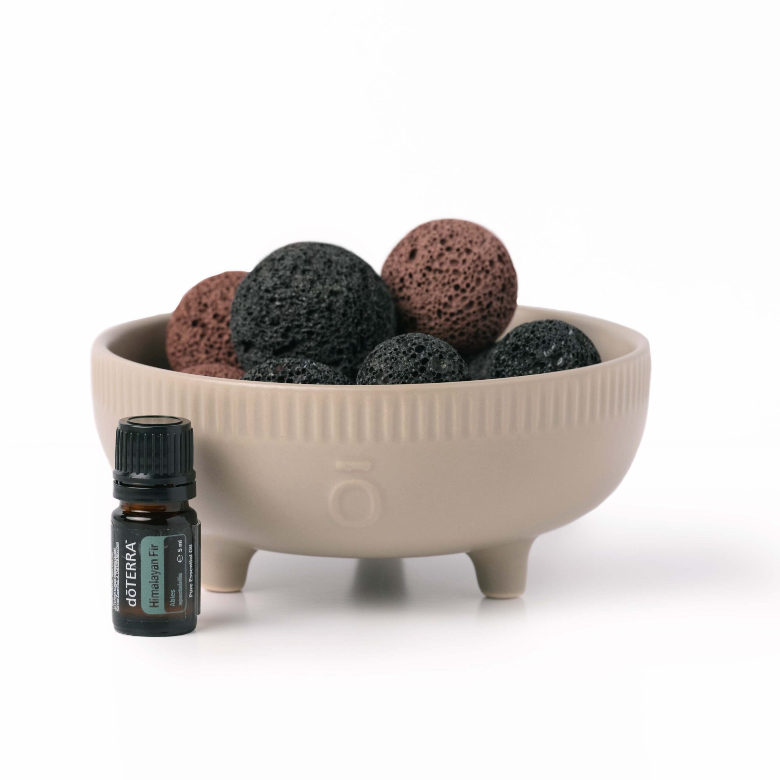 Lava Rock Passive diffuser & Himalayan Fir 5ml